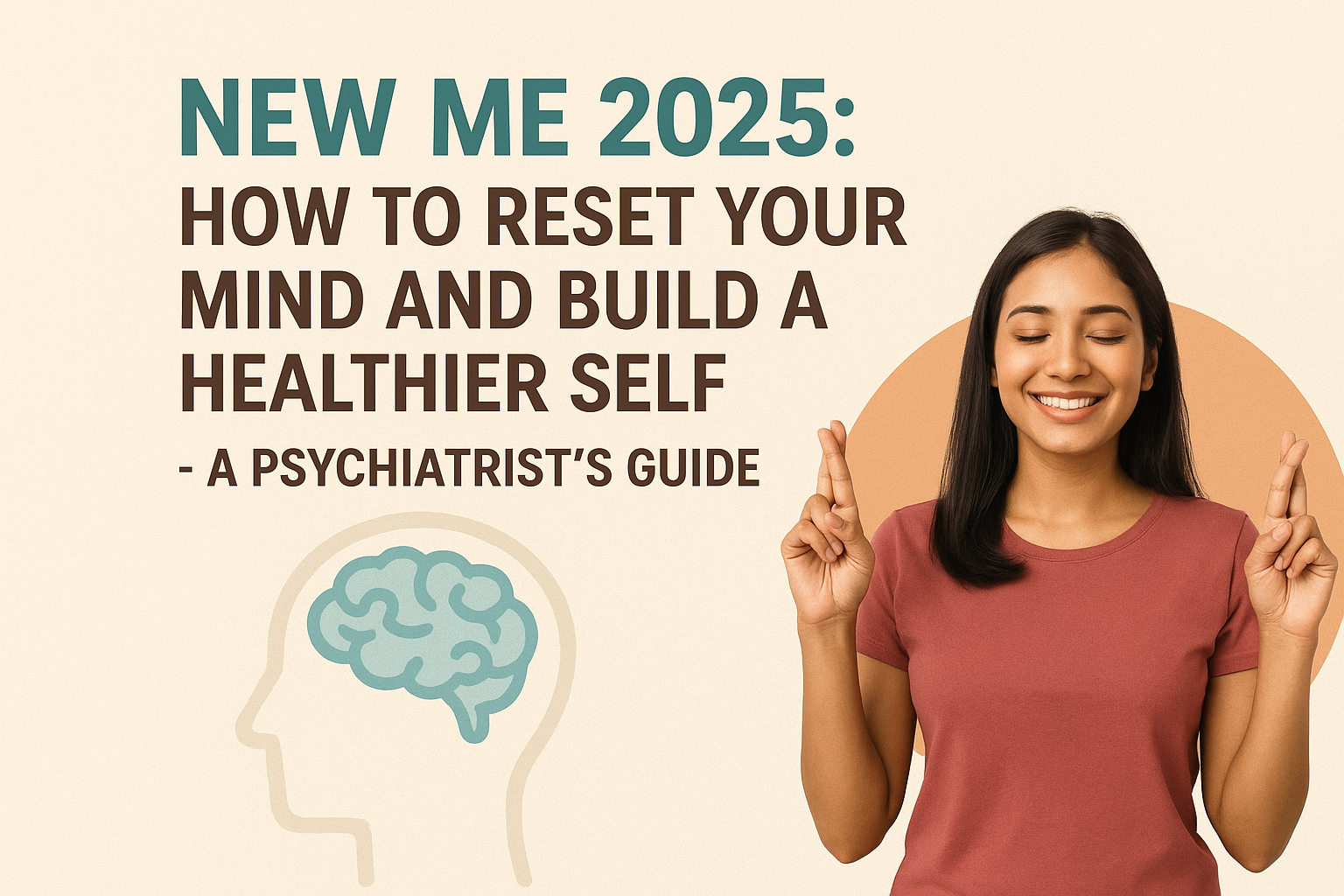 New Me 2025: How to Reset Your Mind and Build a Healthier Self – A Psychiatrist’s Guide
